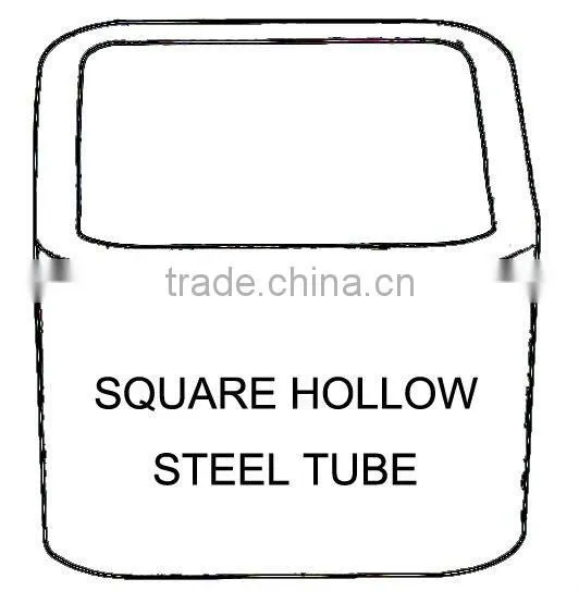 square hollow tube/sqaure tube