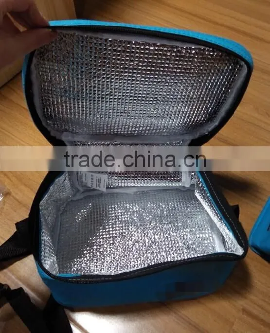 Ice Bag 600D Polyester Promotion Shoulder Ice Bag