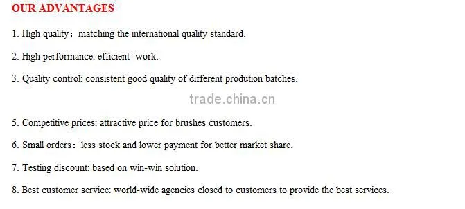 BROWN COLOR PET PBT SOLID TAPERED FILAMENT