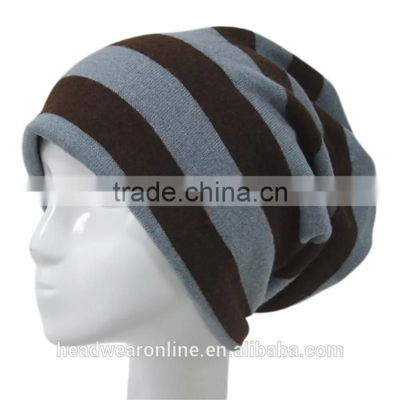 Ski Knitted Beanie Skull Cap For Woman