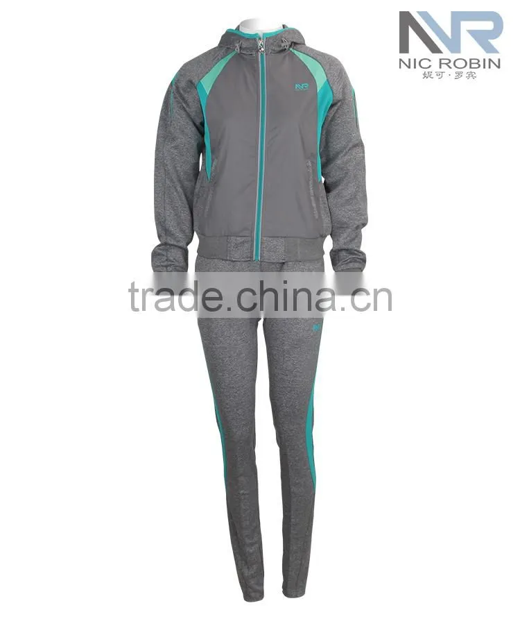 Wholesale top design Autumn training wear Set women summer tracksuit