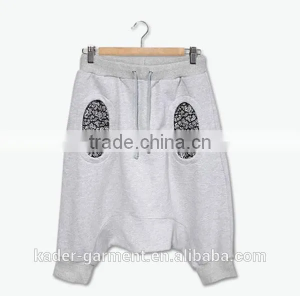 Trendy Harem Pants Capri Pants Hip Hop Pants Cotton Shorts