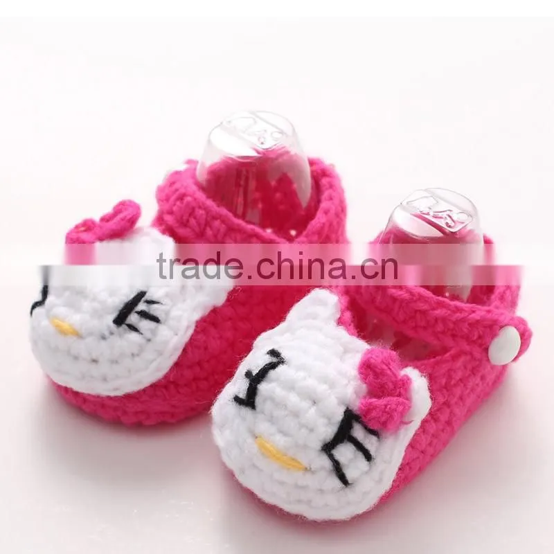 wholesale baby adult hand crochet wool shoes LBS20151223-21