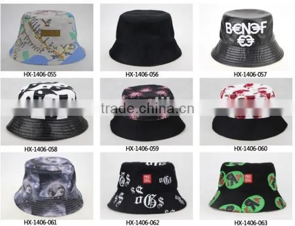 Custom fishing bucket hat+string / custom bucket hat+string