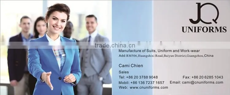 China OEM Staff Waiters Uniform Designs Work Wear Restaurant Uniforms