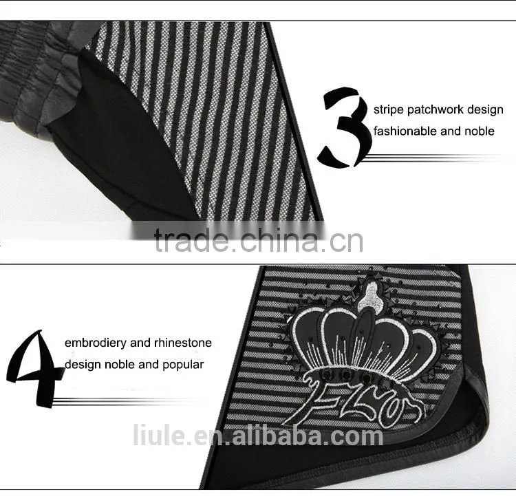 Fashion casual elastic waist tight nice short pants