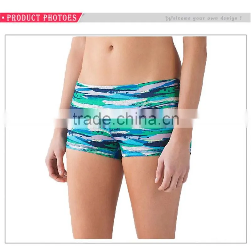 Factory Wholesale Custom Summer Shorts Womens Yoga Apparel Shorts