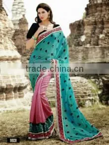 Attractive Party Wear Sarees SKU#17544