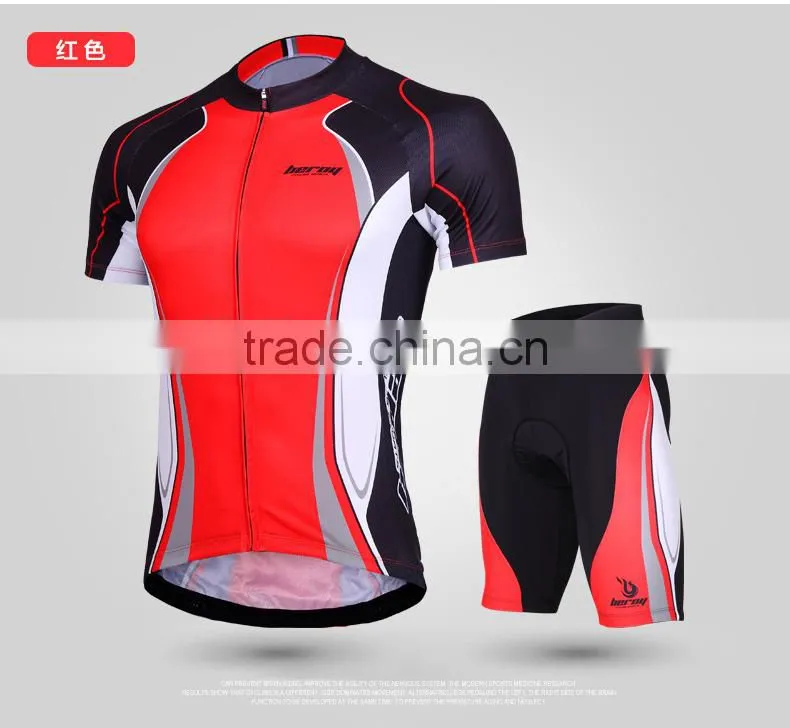 BEROY 2016 Whosale Cycling Short Jersey, Sublimation Printing Customize Cycling Team Jersey