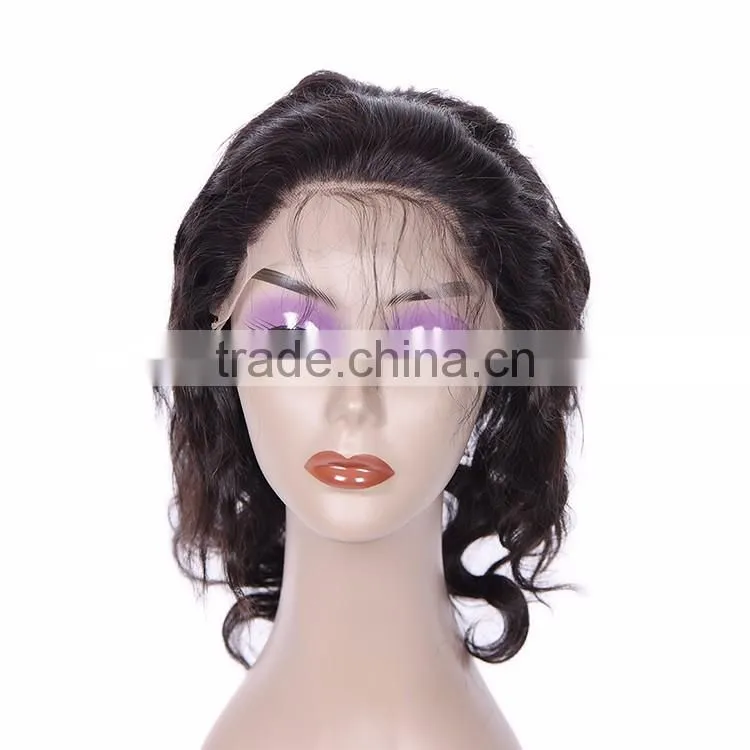 360 Lace Frontal Closure with Baby Hair Body Wave Virgin Brazilian Hair Around Lace Closure