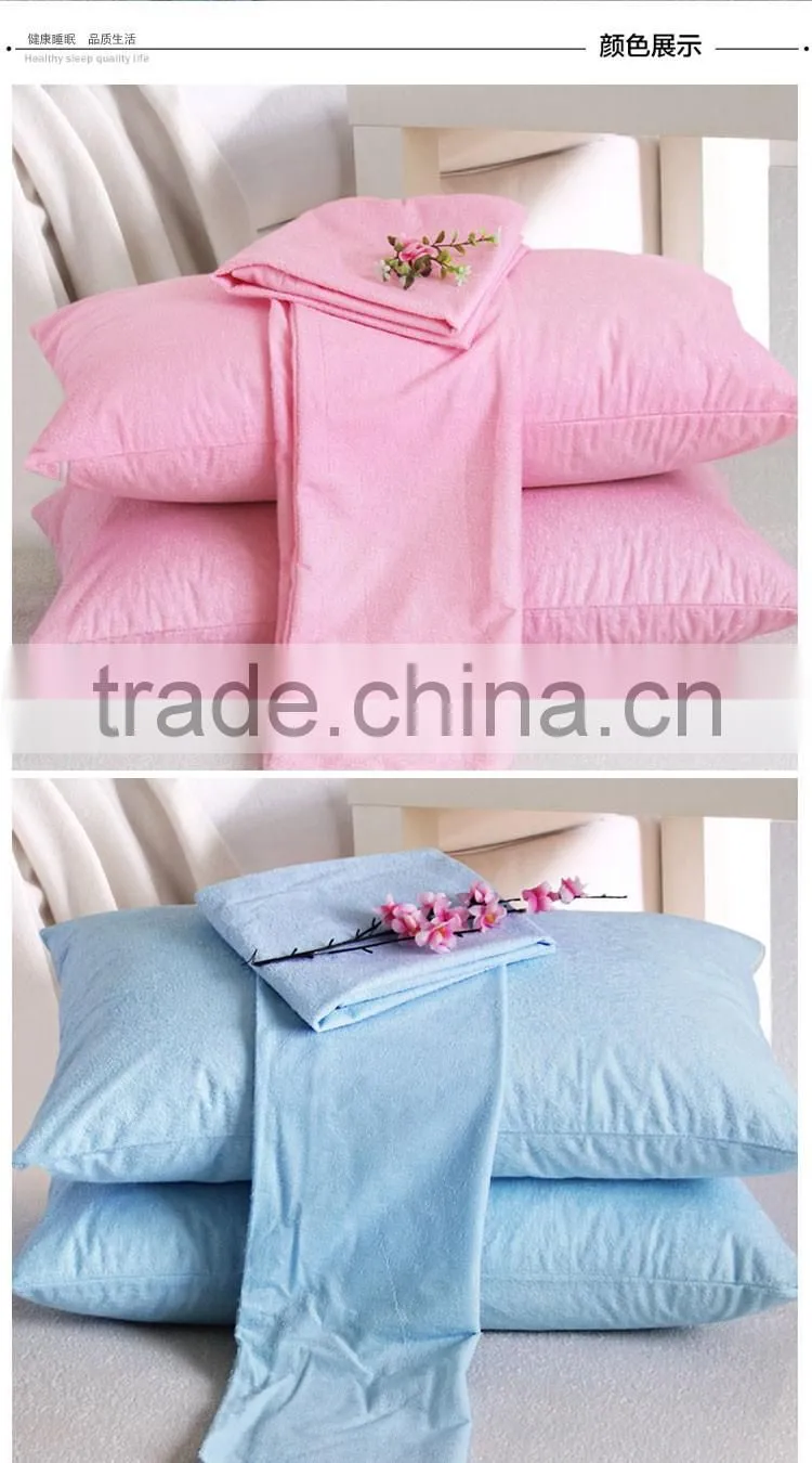 Top sale Waterproof Cotton Zippered Pillow Protector