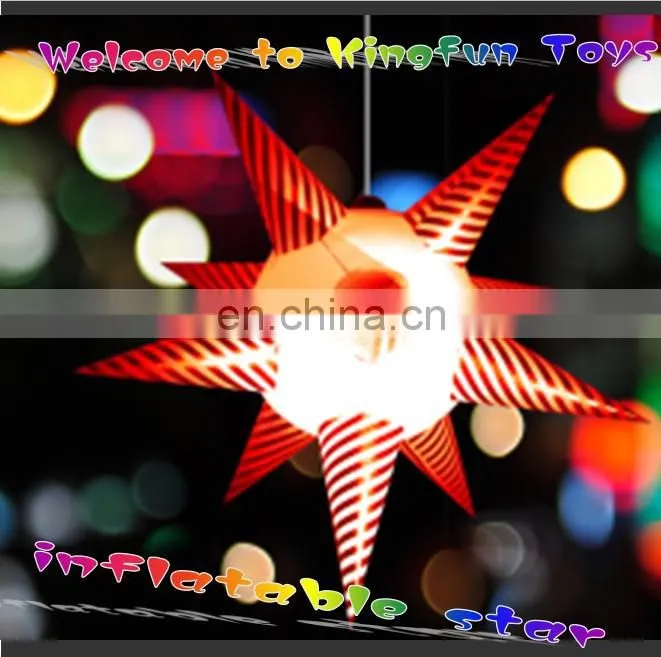 Customized inflatable LED star for club/pub/stage/festival/show