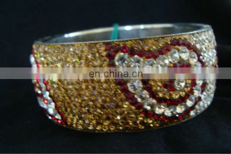 Bridal Crystal bangles/ Bollywood Style Crystal bangle