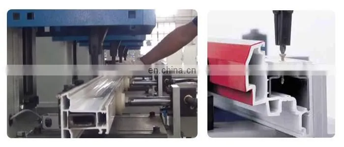 One Head Plastic Window Frame Screw Fastening Machine with Omron PLC