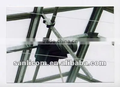 Greenhouse Rack & Pinion Ventilation System