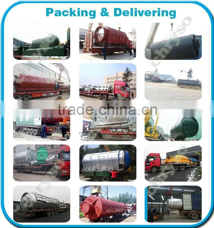 Green Technology Waste tyre recycling machine_Used tyre pyrolysis machine
