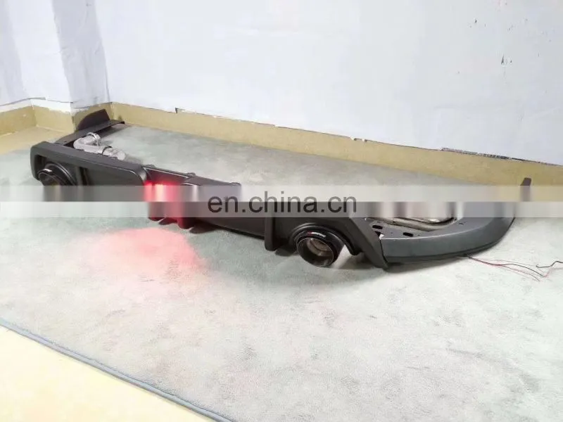 auto parts ABS rear diffuser bumper for Honda civic 2014-2019
