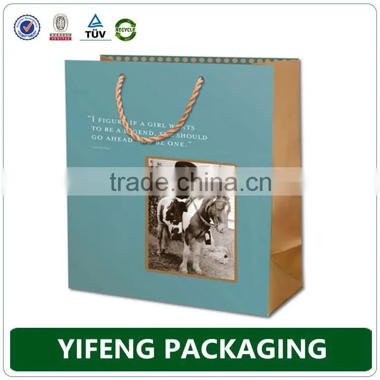 Made in china customized luxury design cheap paper shopping bag