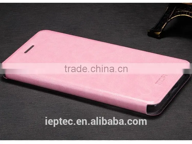 MOFi Top Sale Simple Design Flip PU Leather Cell Phone Case for OPPO R7s, OPPO R7st, OPPO R7sm