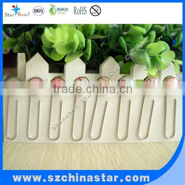Made in Shenzhen China metal crafts paper clip airplane paper clip