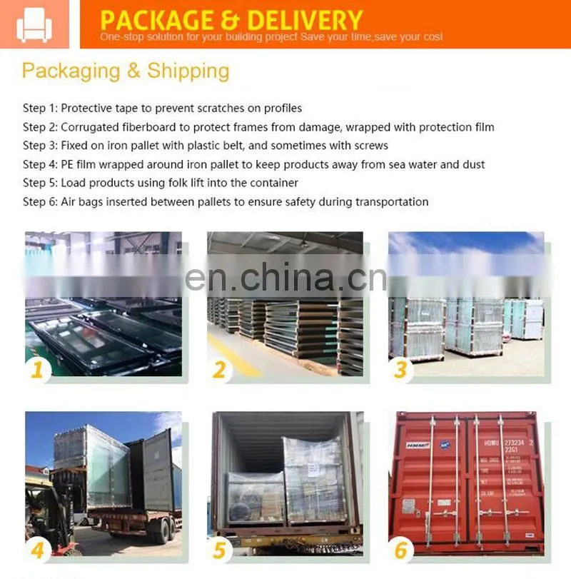 Pivot glass door made in China