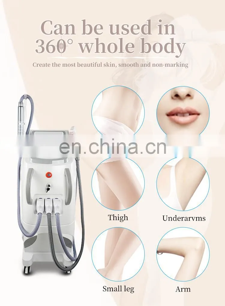 360 magneto-optical OPT SHR fast hair removal device picosecond laser eyebrow washing IPL rejuvenation beauty Instrument