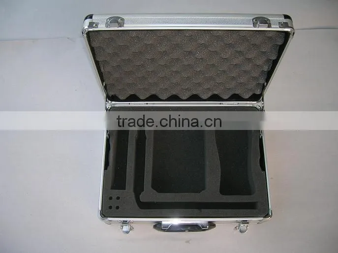 2014 aluminum instrument case ,instrument storage case with sponge. new design aluminum case