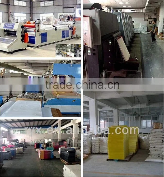 a4 customized company paper folding manual file folder