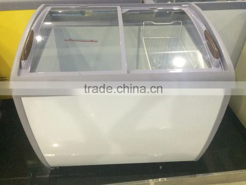 low power consumption deep freezer portable ice cream display chest freezer