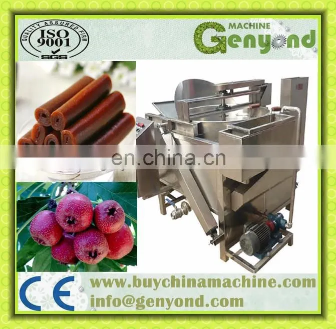 Fruit leather bar roll up pulping Scraping forming cutting making machine production line
