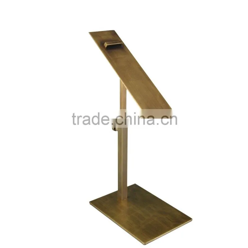 Metal Standing Metal Adjustable Retail Shoe Display