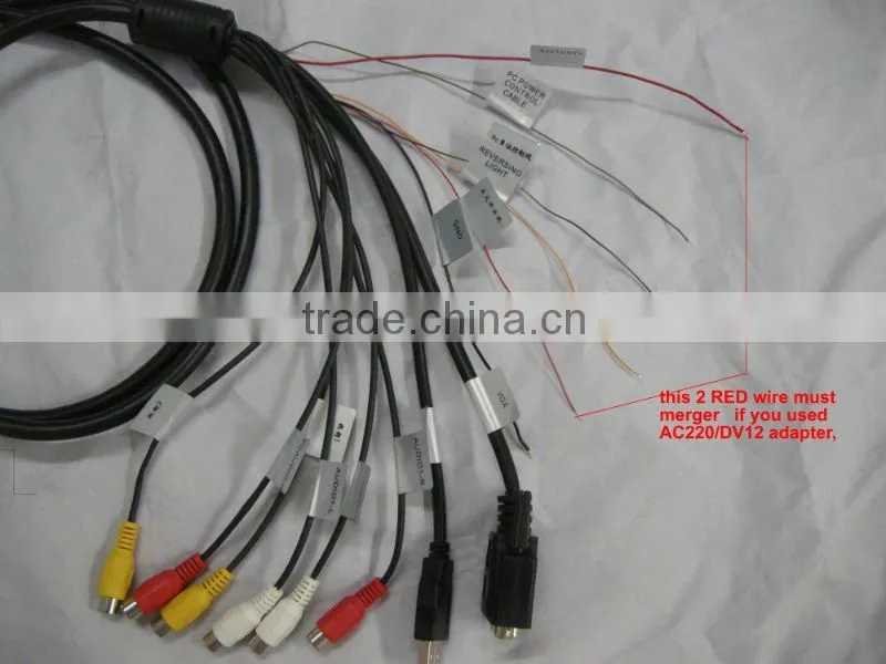 7 inch lcd monitor with usb speaker and AV TV option
