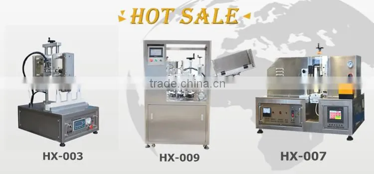 The Plastic Tubes And Plastic-Aluminum Laminated Tubes Filling And Sealing Machine