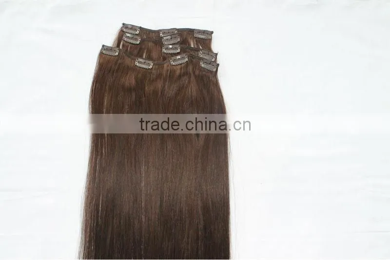 100% remy clip hair extension