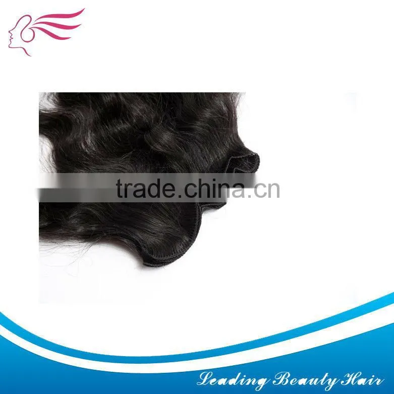 High quality remy human hair handtied weft with high quality