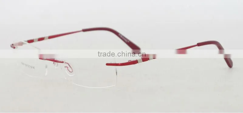 Rimless Metal New Stylish Latest Model Spectacle Frames China