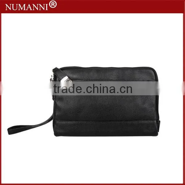 businessman genuine italian leather bag simple style briefcase