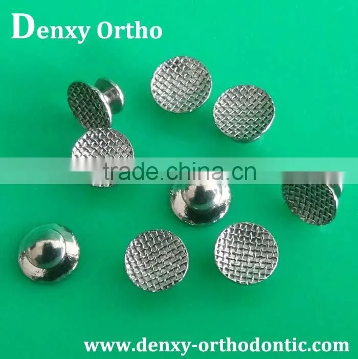 Denxy ortho mesh base lingual button orthodontic button chain