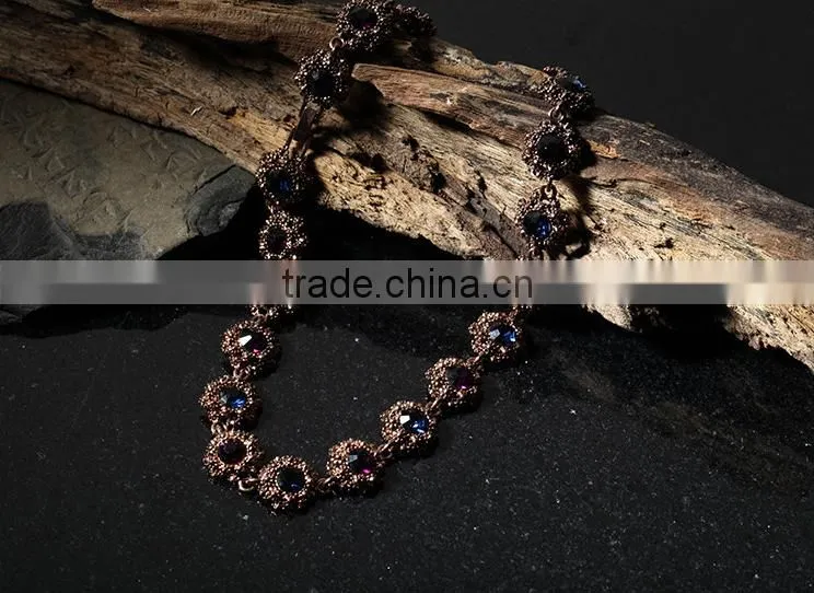 Fashion Jewelry Necklace For Lady Gemstone Luxury Necklace Short Jewelry