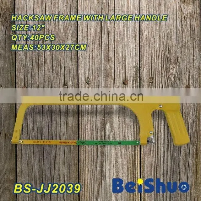 Handle safety tools, hacksaw frame