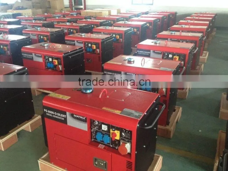 New Type Diesel Engine Silent Small Diesel Generator 5KW/5KVA For Home Use 3phase