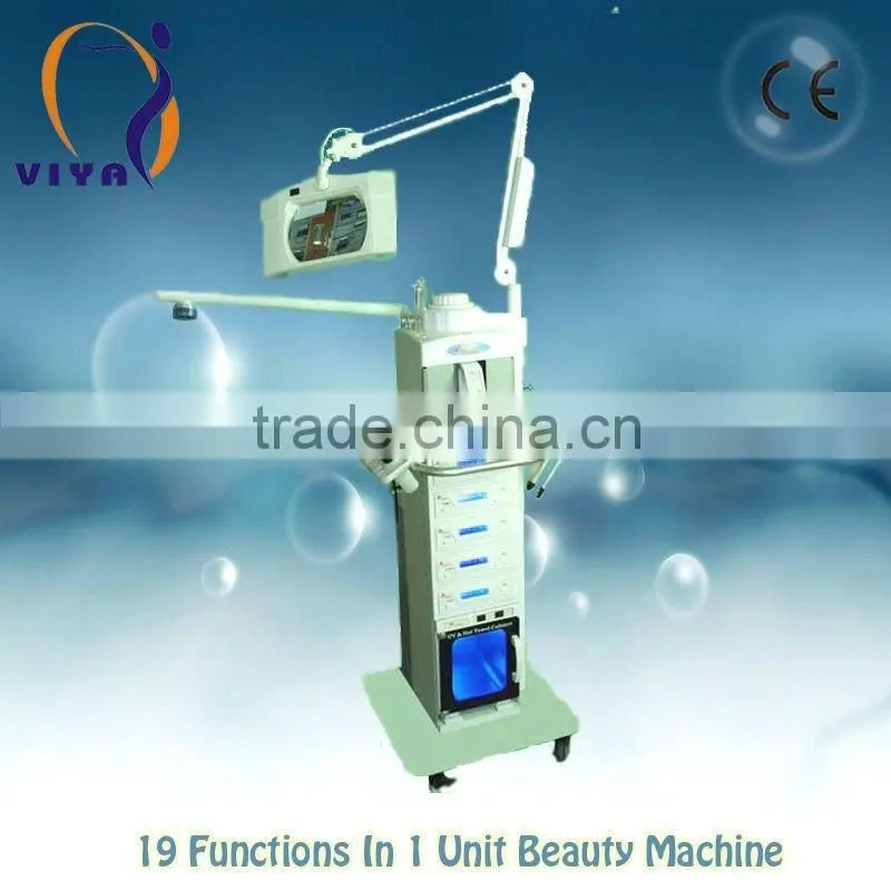 VY-Q605 Hottest ultrasonic photon facial massager with diamond dermabrasion
