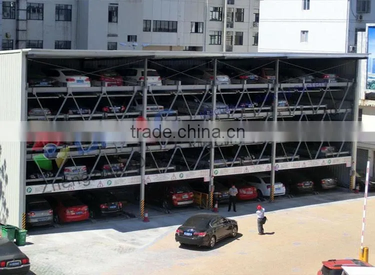 elevated manual car parking system