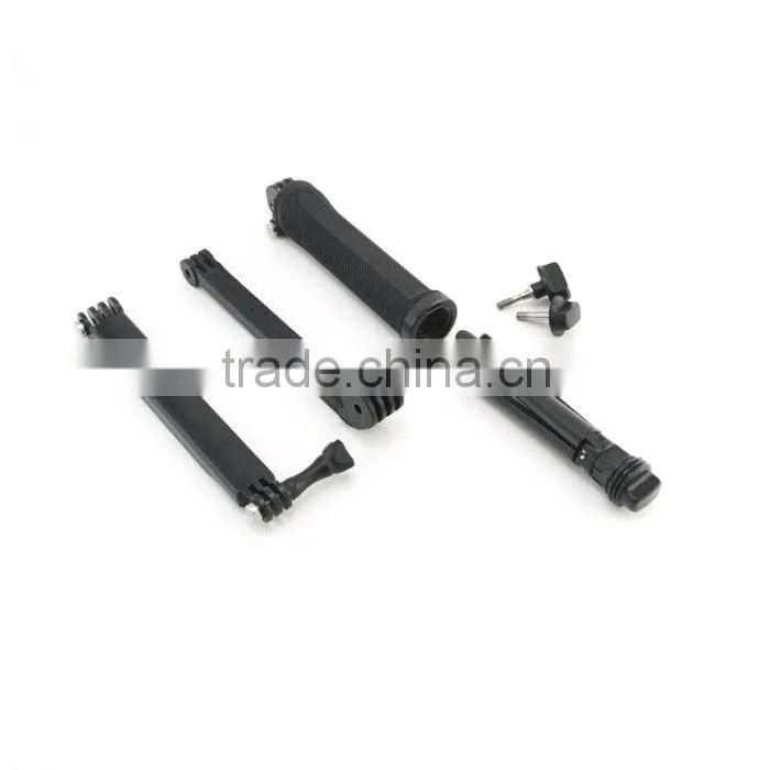 New Sports Camera Mount 3-Way Adjustable Bracket Hand Grip Action Camera Bracket Mount