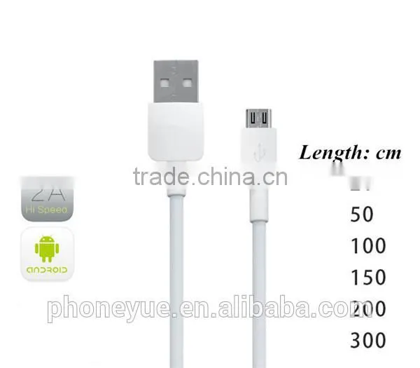 20awg 28awg many different length micro usb cord cable