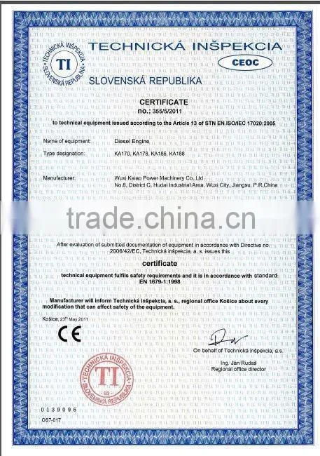 diesel welding generator 3.2kva KDE300EW