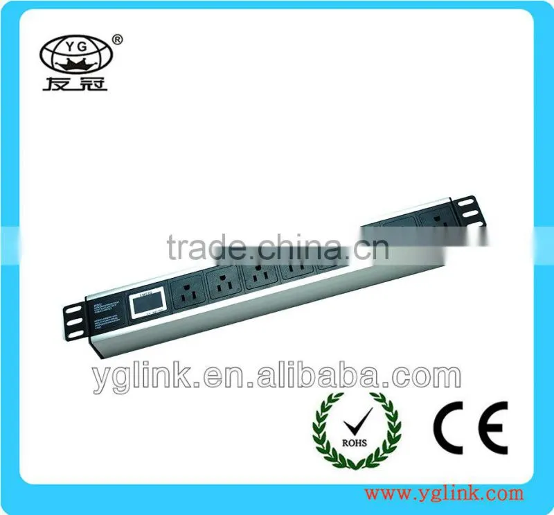 1.5U US type cabinet PDU