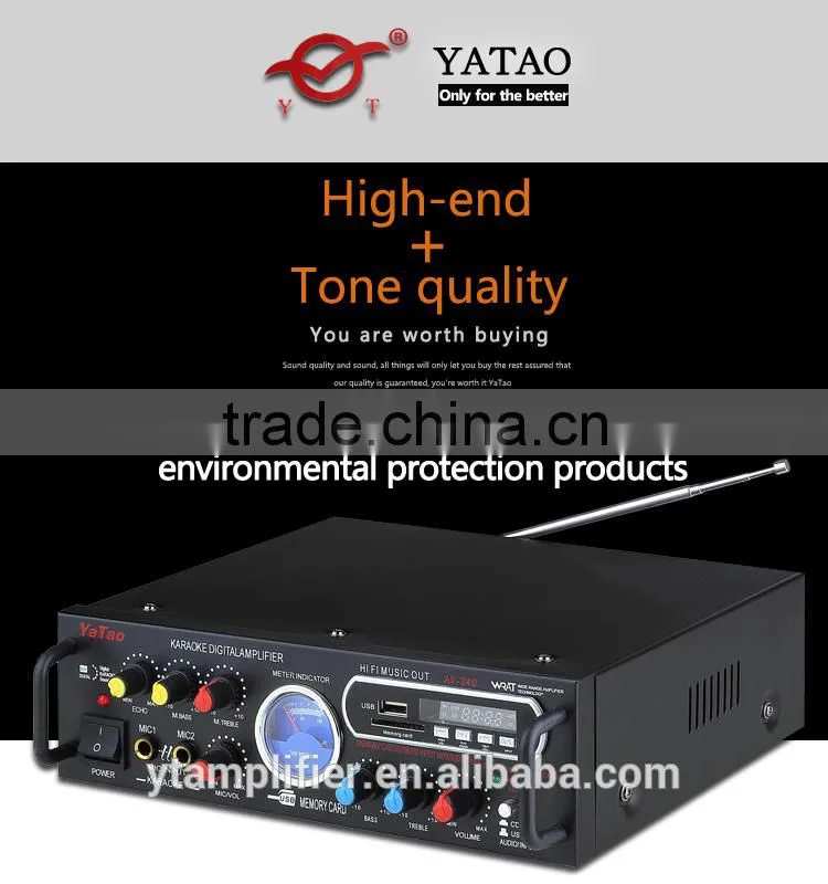 Sound amplifier manufacturer supply AV-340 car mp3 player