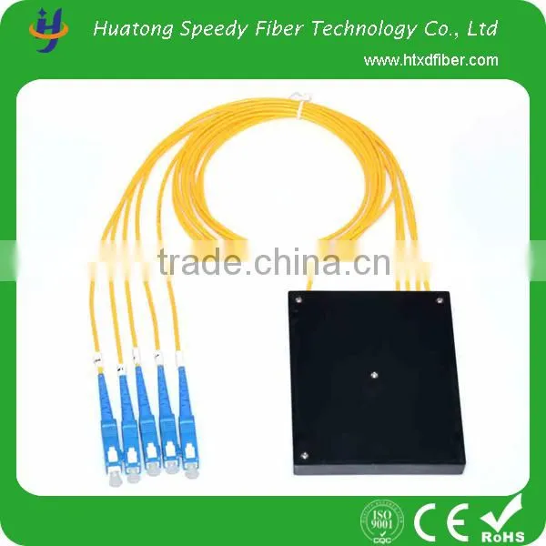 1x4 Single Mode Optic Fiber PLC Splitter