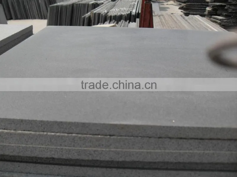 light grey basalt slab&tile natural stone honed
